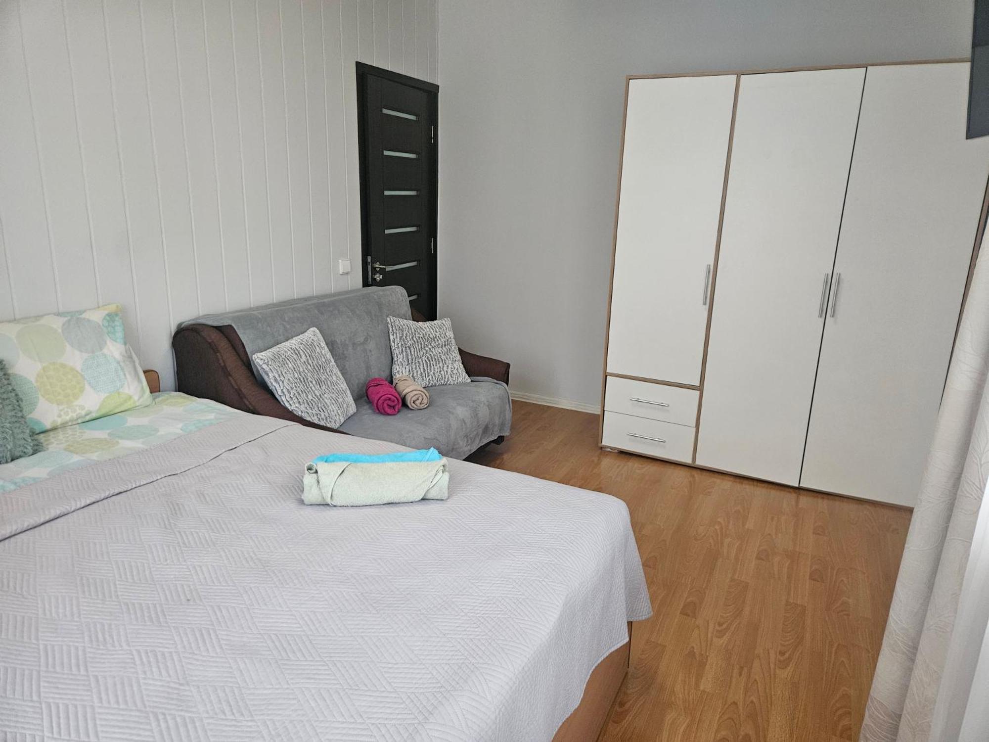 Apartamentai Druskininku Centre ดรูซกินินไก ภายนอก รูปภาพ